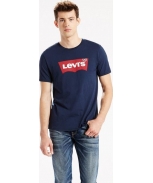 Levis t-shirt graphic set in neck
